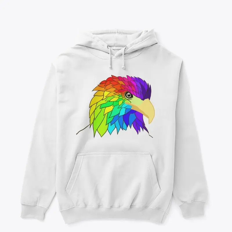 Rainbow eagle!